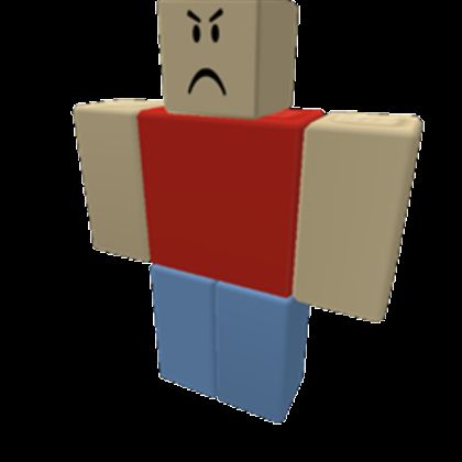 High Quality angry robloxian Blank Meme Template