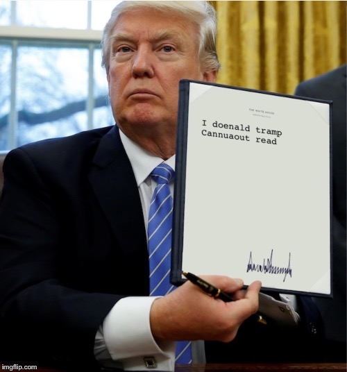 Trump fail | . | image tagged in trump fail | made w/ Imgflip meme maker