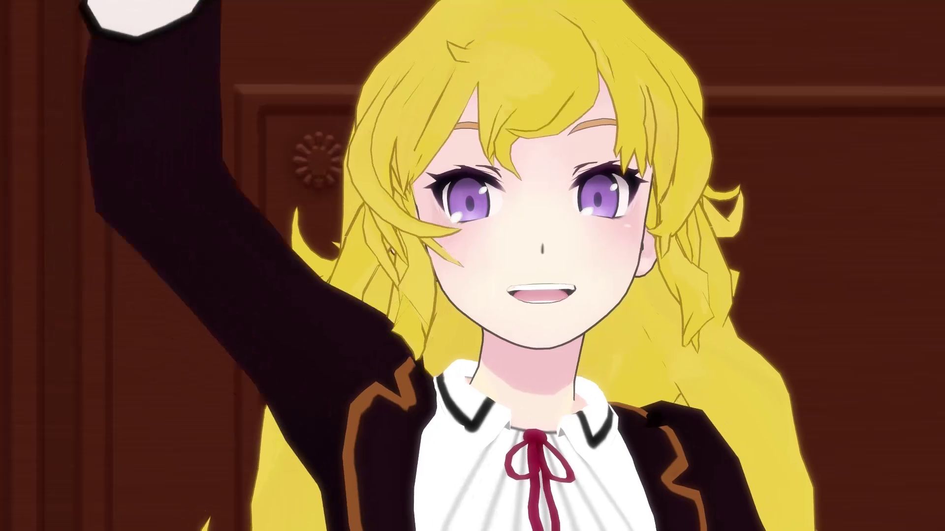 High Quality Study? Hell No -Yang RWBY Blank Meme Template