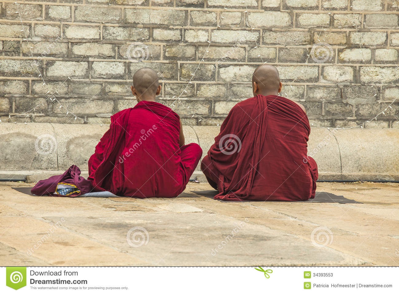 buddhist monks Blank Meme Template