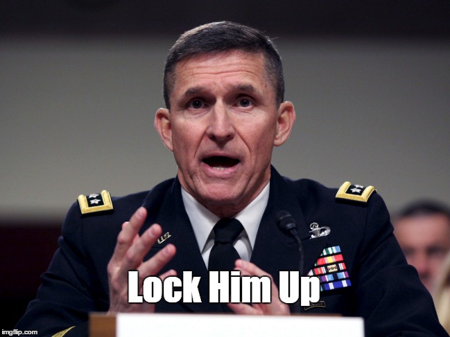 Image result for flynn, lock him up, pax on both houses