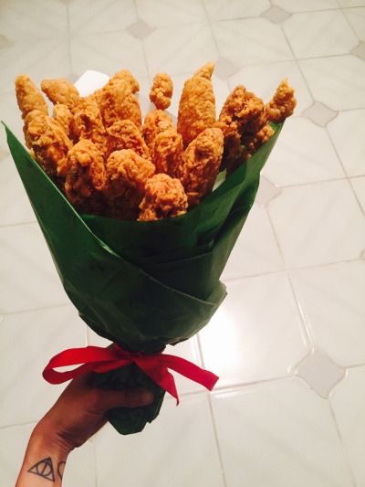 Fried chicken bouquet  Blank Meme Template