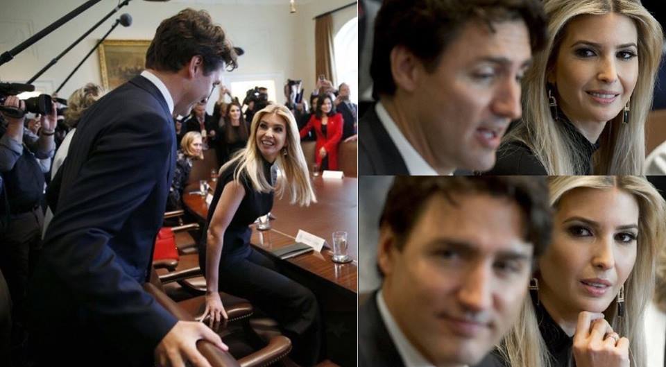 High Quality ivanka trudeau Blank Meme Template