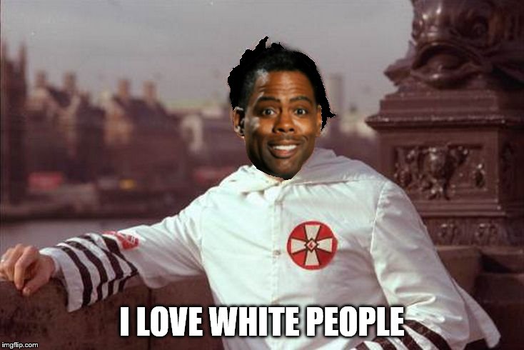 Chris Rock | I LOVE WHITE PEOPLE | image tagged in chris rock | made w/ Imgflip meme maker