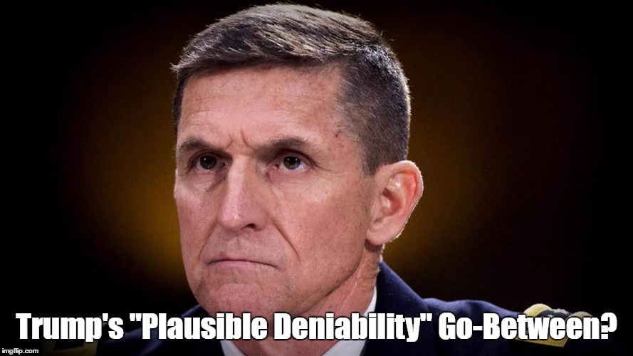 Trump's "Plausible Deniability" Go-Between? | made w/ Imgflip meme maker