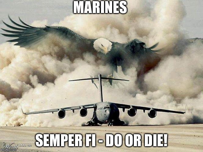 U.S. Marines  | MARINES; SEMPER FI - DO OR DIE! | image tagged in us marines | made w/ Imgflip meme maker