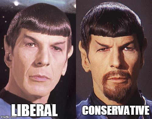 subtle difference | CONSERVATIVE; LIBERAL | image tagged in politics | made w/ Imgflip meme maker