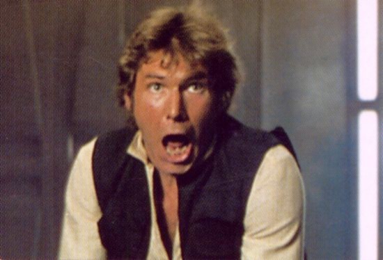 Han Solo Shocked Blank Meme Template