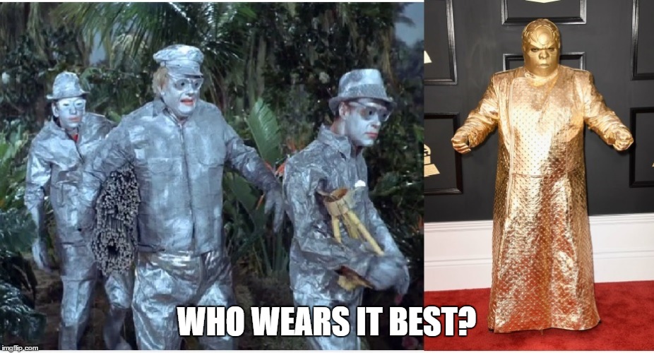 cee lo | WHO WEARS IT BEST? | image tagged in cee lo green,gold suit | made w/ Imgflip meme maker