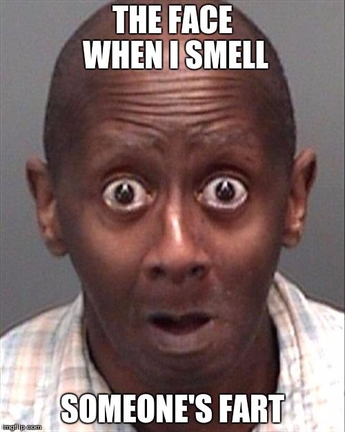 Funny Face | THE FACE WHEN I SMELL; SOMEONE'S FART | image tagged in funny face | made w/ Imgflip meme maker