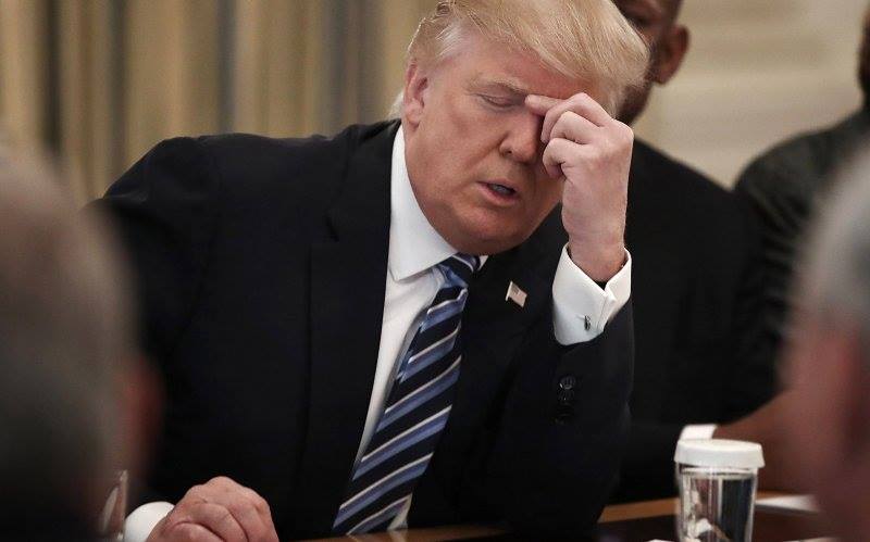 Trump_exasperated Blank Meme Template