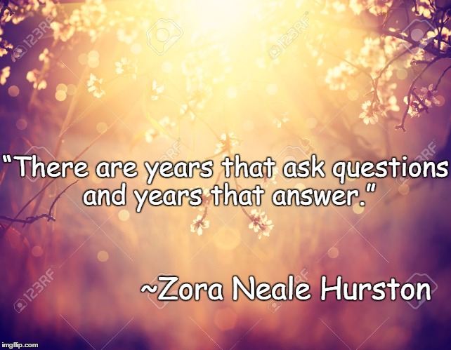 Sunlight | “There are years that ask questions and years that answer.”; ~Zora Neale Hurston | image tagged in zora neale hurston,time,patience,wisdom | made w/ Imgflip meme maker