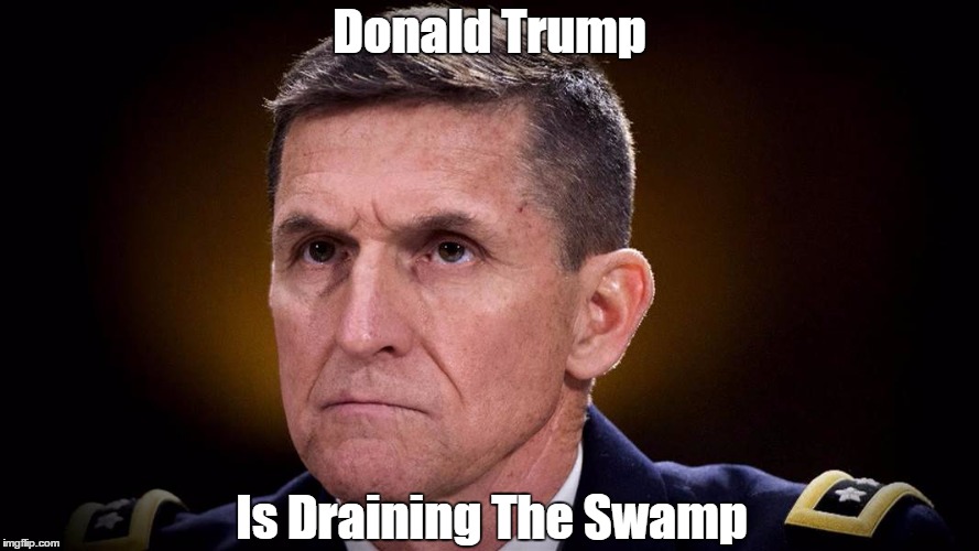 Donald Trump Is Draining The Swamp
 | Donald Trump Is Draining The Swamp | image tagged in donald trump is the swamp,the swamp,draining the swamp,bottom feeder flynn | made w/ Imgflip meme maker