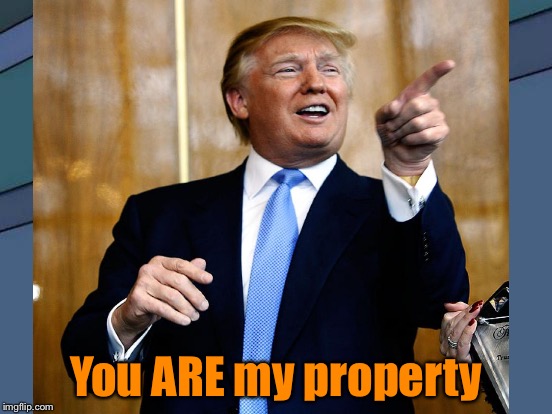 You ARE my property | made w/ Imgflip meme maker