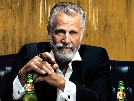 High Quality Most Interesting Man Cigar Blank Meme Template