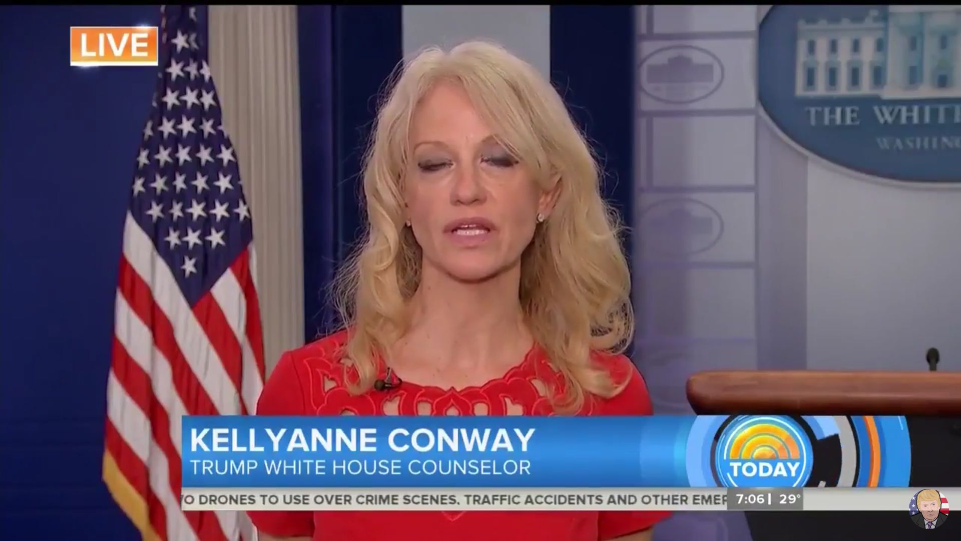 Kellyanne Conway Blank Meme Template