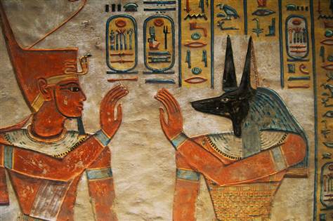 High Quality Egyptian High-Five Blank Meme Template