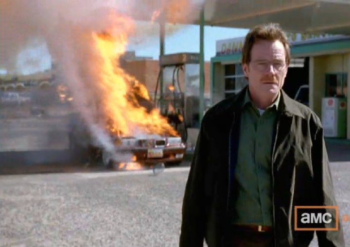 High Quality Breaking Bad Explosion Blank Meme Template