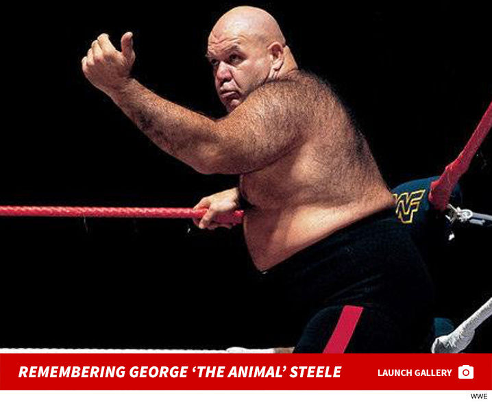 WWE legend George Steele Blank Meme Template