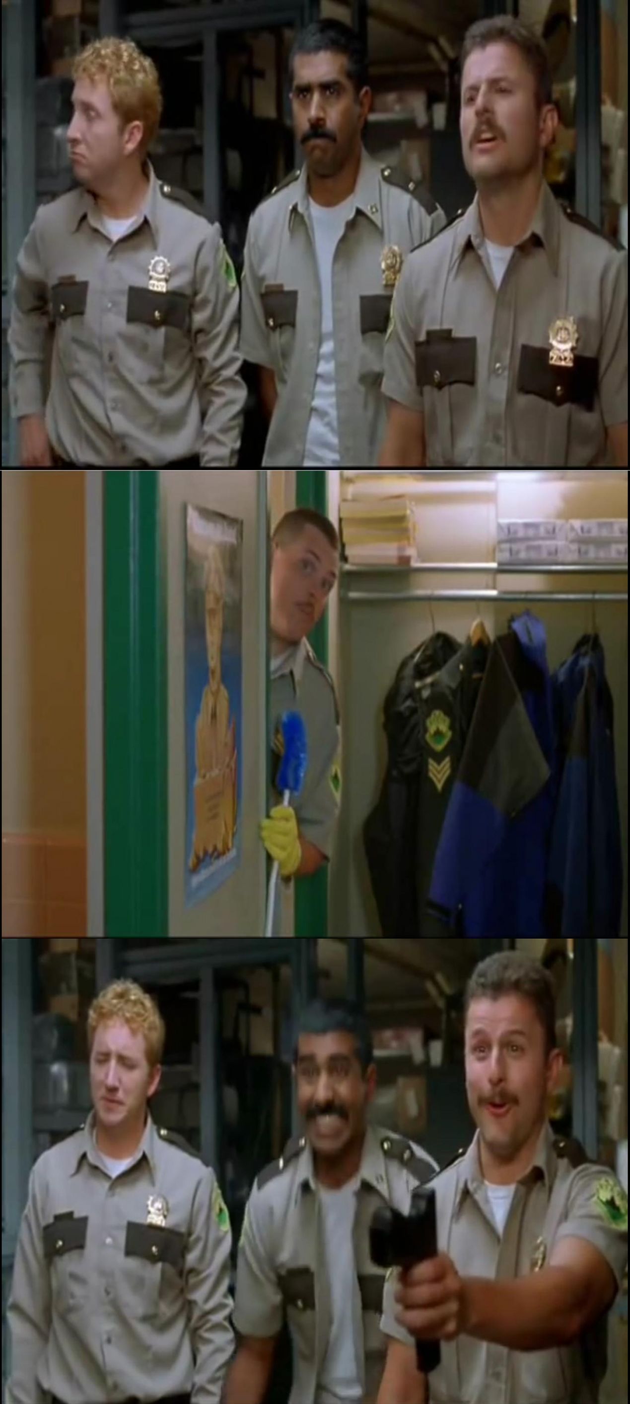 High Quality tw Super Troopers Hey Blank Meme Template