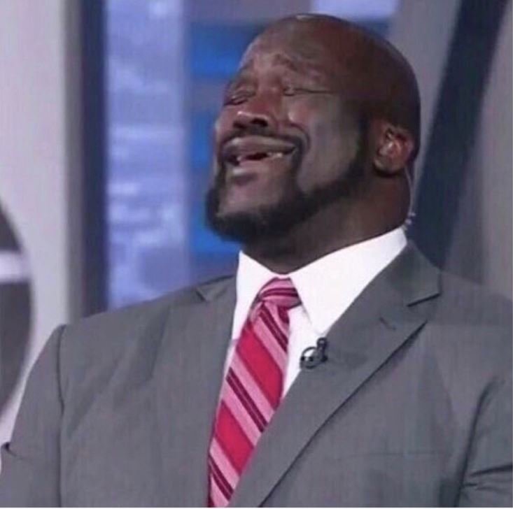 Singing Shaq Blank Meme Template