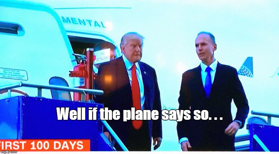 Trump "mental"? | Well if the plane says so. . . | image tagged in donald trump,funny | made w/ Imgflip meme maker