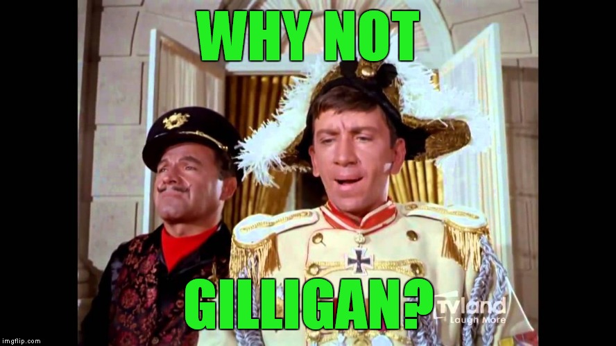 gilligan el presidente | WHY NOT GILLIGAN? | image tagged in gilligan el presidente | made w/ Imgflip meme maker