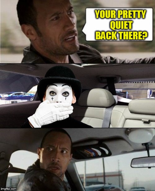 YOUR PRETTY QUIET BACK THERE? | made w/ Imgflip meme maker