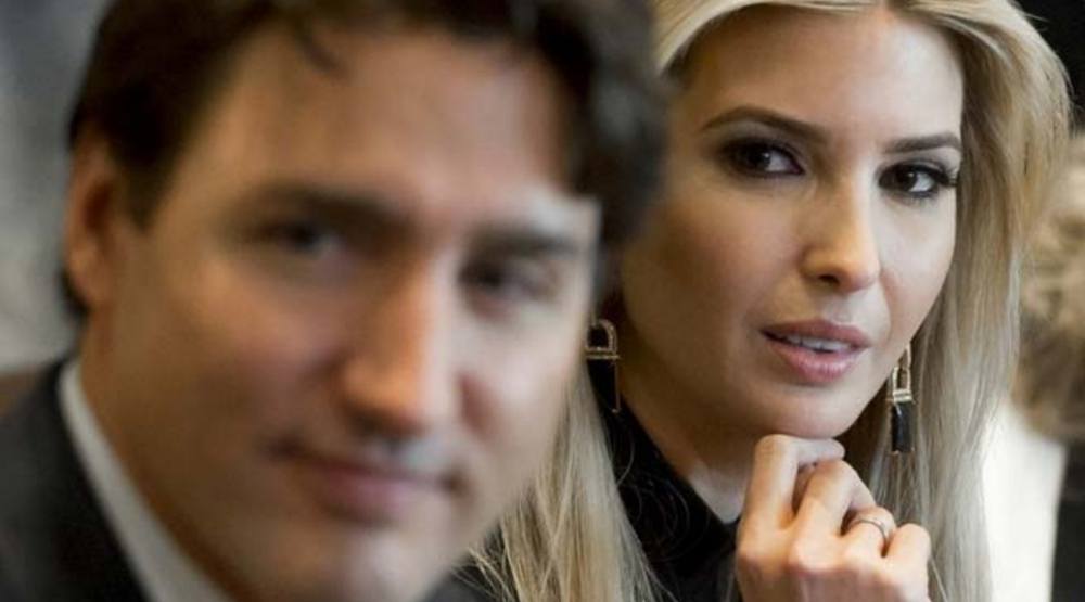 High Quality Ivanka Trudeau Blank Meme Template