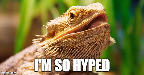 I'M SO HYPED | made w/ Imgflip meme maker