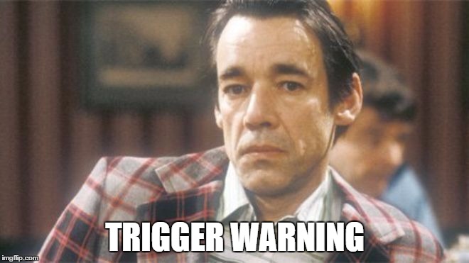 Trigger Warning | TRIGGER WARNING | image tagged in triggered | made w/ Imgflip meme maker