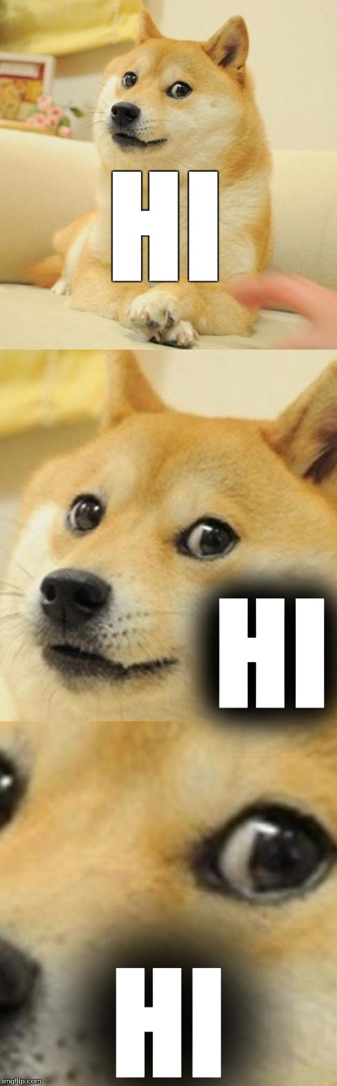 Doge Game |  HI; HI; HI | image tagged in doge game | made w/ Imgflip meme maker