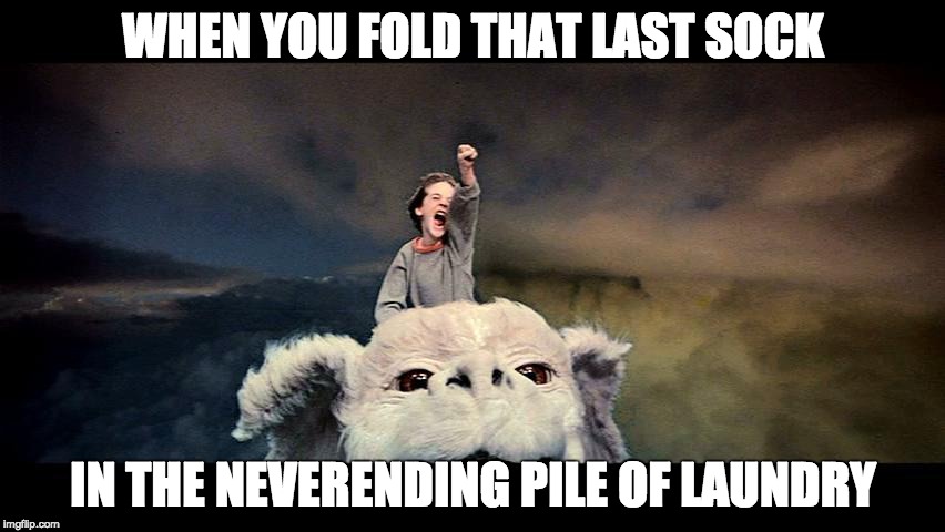 NES Yay! | WHEN YOU FOLD THAT LAST SOCK; IN THE NEVERENDING PILE OF LAUNDRY | image tagged in nes yay | made w/ Imgflip meme maker