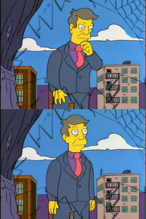 High Quality Is skinner out of touch? Blank Meme Template