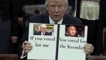 Trump-Putin Blank Meme Template