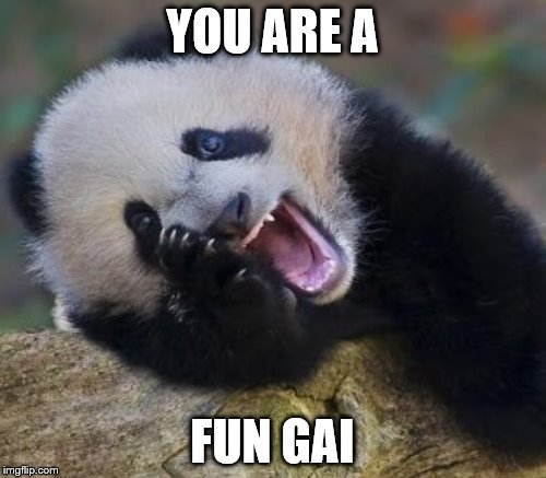 YOU ARE A FUN GAI | made w/ Imgflip meme maker