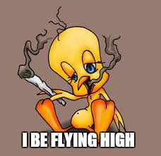 I BE FLYING HIGH | made w/ Imgflip meme maker