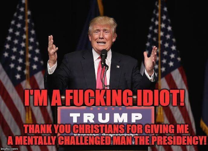 Donald Trump I'm an idiot  | image tagged in donald trump | made w/ Imgflip meme maker