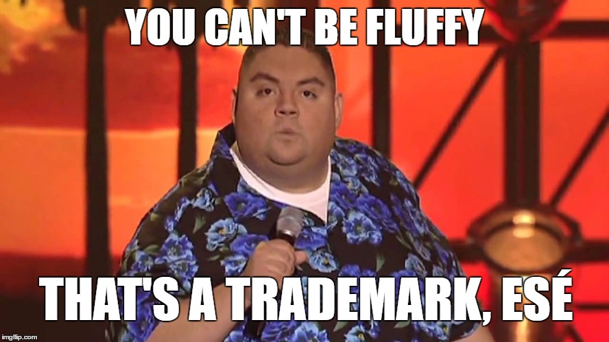 YOU CAN'T BE FLUFFY THAT'S A TRADEMARK, ESÉ | made w/ Imgflip meme maker