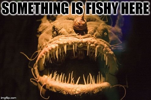 SOMETHING IS FISHY HERE | made w/ Imgflip meme maker