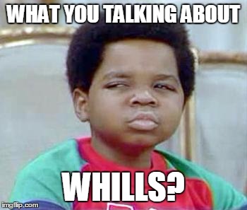 Whatchu Talkin' Bout, Willis? | WHAT YOU TALKING ABOUT; WHILLS? | image tagged in whatchu talkin' bout willis? | made w/ Imgflip meme maker