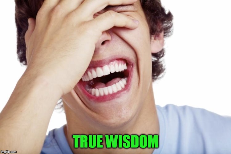 TRUE WISDOM | made w/ Imgflip meme maker