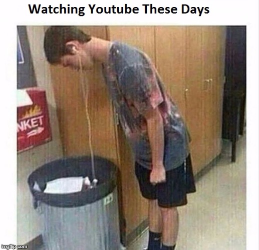 YouTube | image tagged in youtube,trash | made w/ Imgflip meme maker