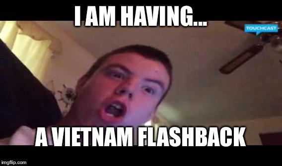 Vietnam Flashback #2 | I AM HAVING... A VIETNAM FLASHBACK | image tagged in funny | made w/ Imgflip meme maker