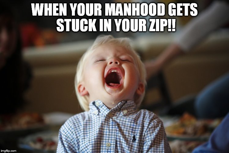 Ooooowwwwcccchhhh!!! | WHEN YOUR MANHOOD GETS STUCK IN YOUR ZIP!! | image tagged in ouch,funny memes,meme | made w/ Imgflip meme maker