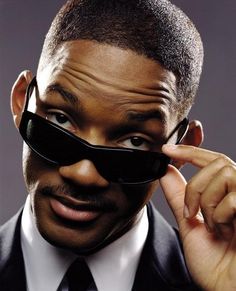 High Quality will smith men in black Blank Meme Template