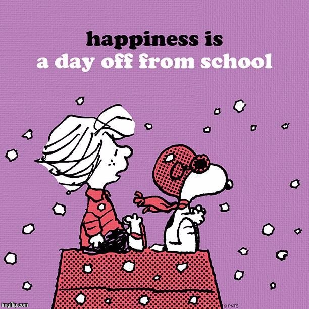 Come on snow day! | . | image tagged in memes,peanuts,snow day,snoopy,peppermint patty,red baron | made w/ Imgflip meme maker