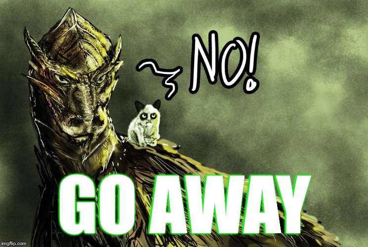 GO AWAY | made w/ Imgflip meme maker