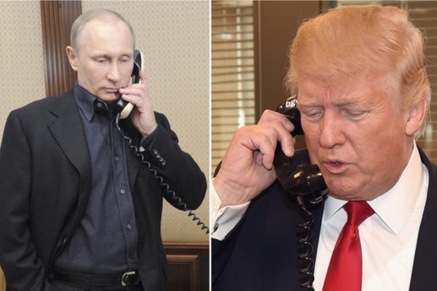 Putin Scolds Trump Blank Meme Template