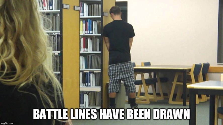 BATTLE LINES HAVE BEEN DRAWN | made w/ Imgflip meme maker